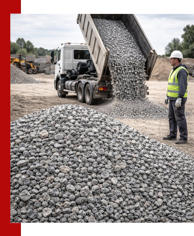 Доставка и продажа гранитного щебня фракции 5-20 в Вязниках