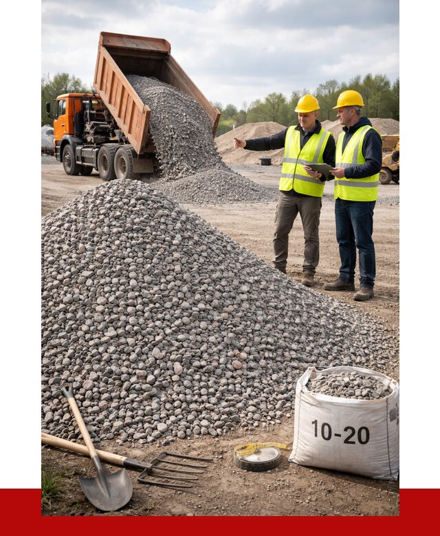 Гранитный щебень фракция 10-20 в Вязниках от 4487 руб.|ПРОНЕРУДВзн