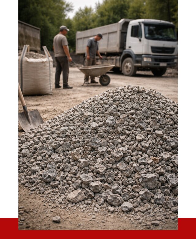 Гранитный щебень фракция 20-40 в Вязниках от 3419 руб. ПРОНЕРУДВзн