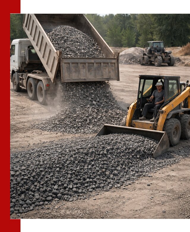Гранитный щебень фракция 40-70 с доставкой в Вязниках