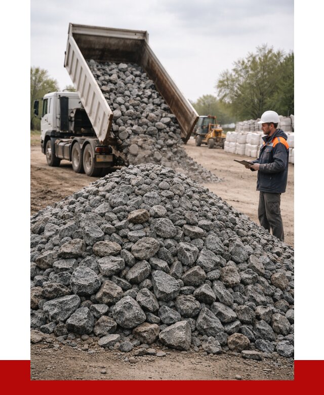 Гранитный щебень фракция 100-200 в Вязниках от 4487 р. ПРОНЕРУДВзн