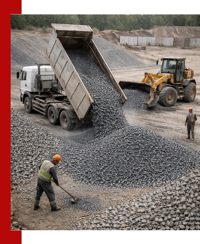 Щебень габбро-диабаз фр. 5-20 с доставкой в Вязниках