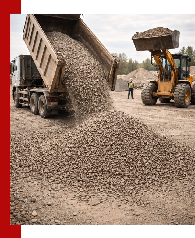 Гравийный щебень фракция 3–10 с доставкой в Вязниках