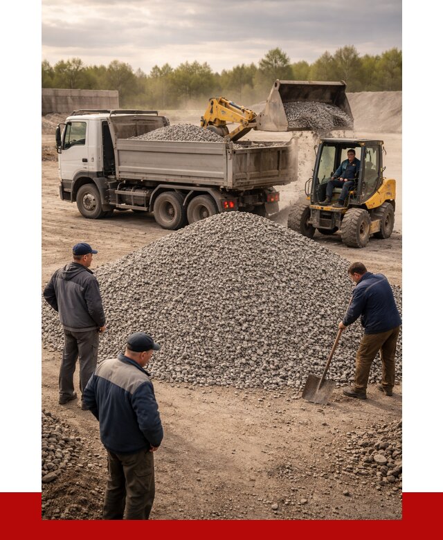 Гравийный щебень фракция 5-20 в Вязниках от 2564 р. ПРОНЕРУДВзн