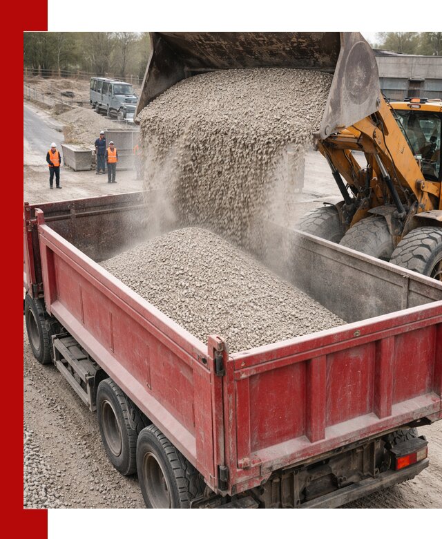 Купить известняковый щебень фракции 0-5 с доставкой в Вязниках