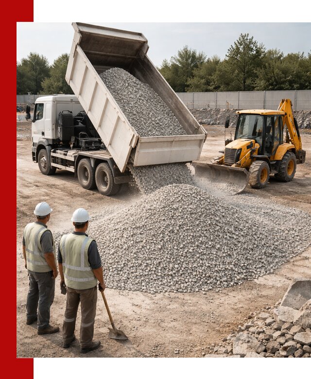 Купить известняковый щебень фракции 5–10 мм с доставкой в Вязниках