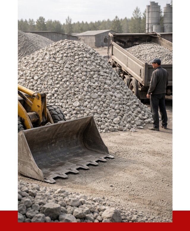 Известняковый щебень фракция 40-70 в Вязниках от 4487 р. | ПРОНЕРУДВзн