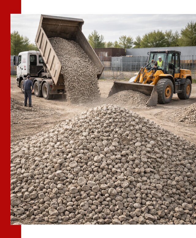 Доломитовый щебень фракции 20–41 с доставкой в Вязниках