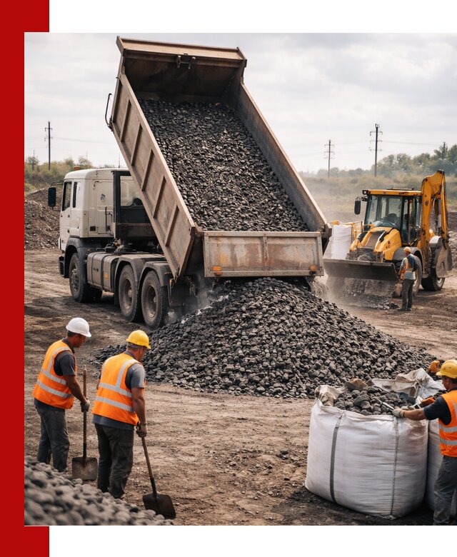 Шлаковый щебень фракция 40-70 с доставкой в Вязниках