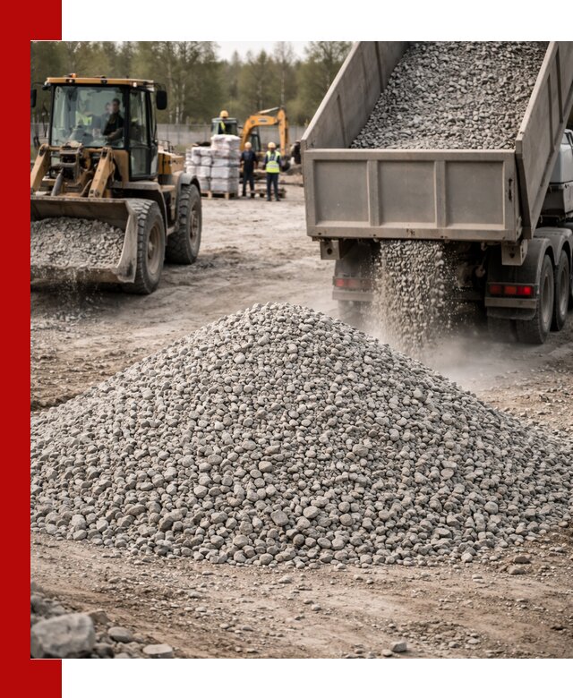 Вторичный щебень фракции 5-20 в Вязниках — доставка и продажа крупнотоннажно