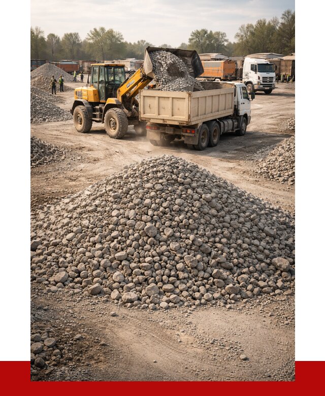 Вторичный щебень фракция 40-70 в Вязниках от 1859 р, ПРОНЕРУДВзн