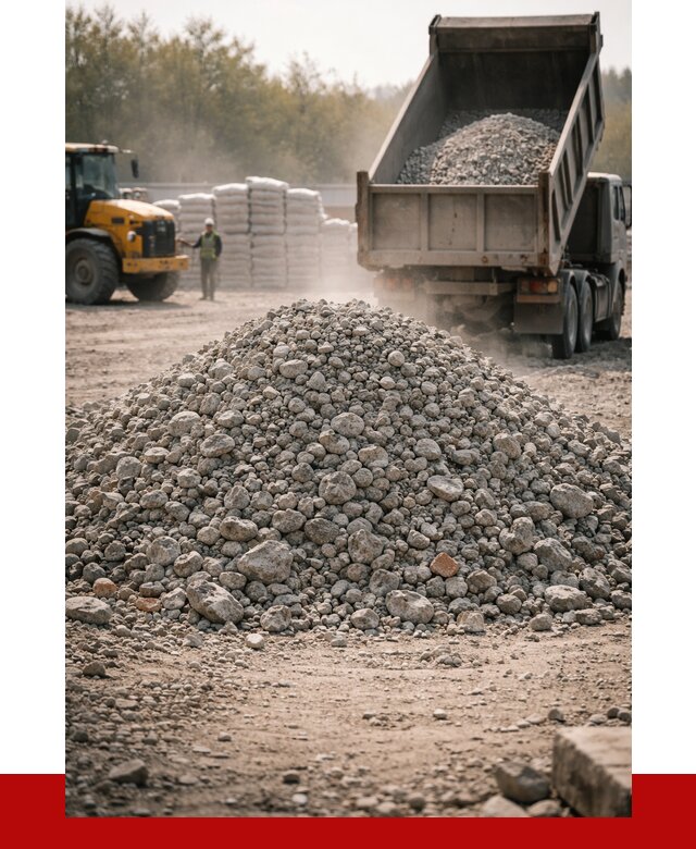 Вторичный щебень фракция 70-150 в Вязниках от 1496 р. | ПРОНЕРУДВзн