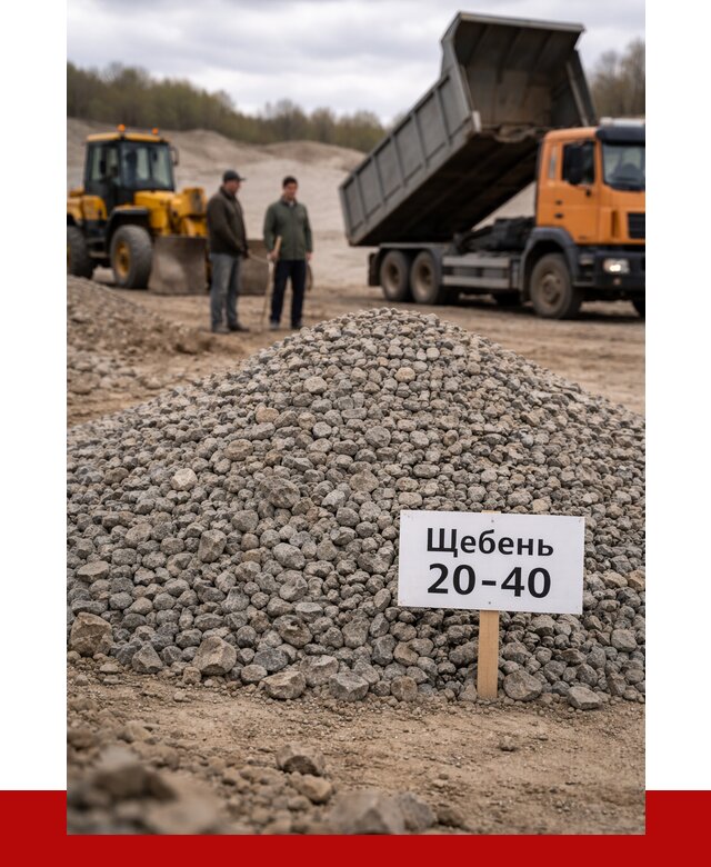 Бетонный щебень фракция 20-40 в Вязниках от 2617 р. | ПРОНЕРУДВзн