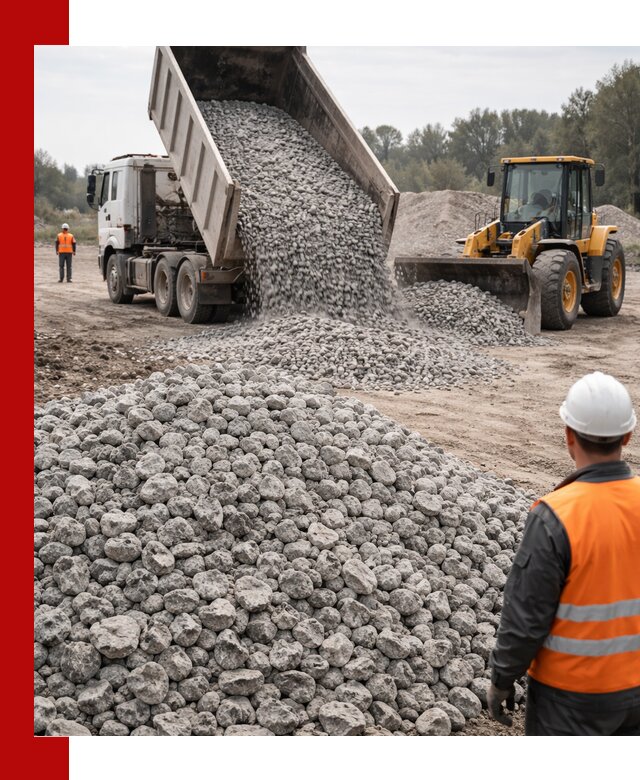 Доставка бетонного щебня фракции 20-40 в Вязниках