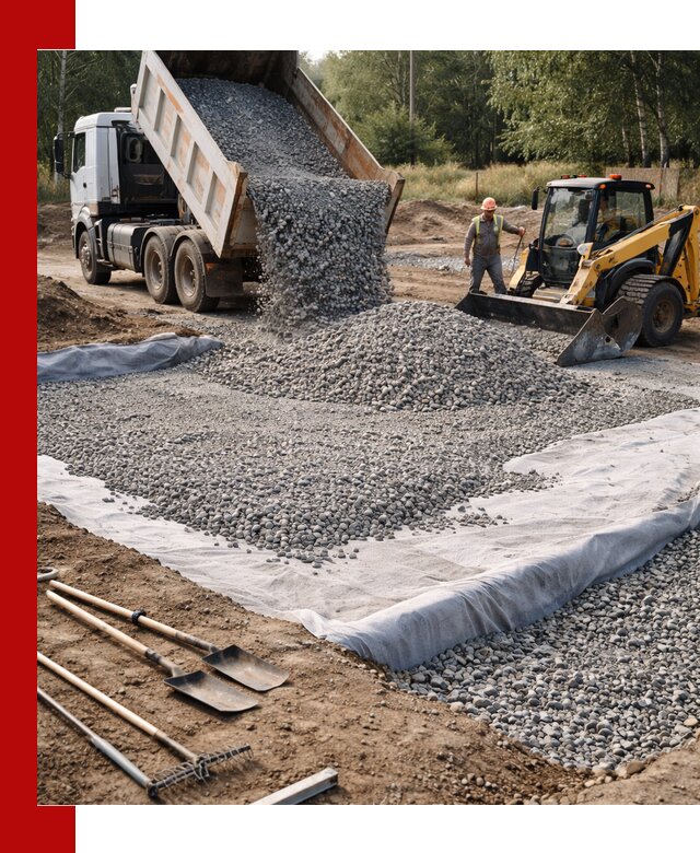 Щебень для фундамента с доставкой в Вязниках