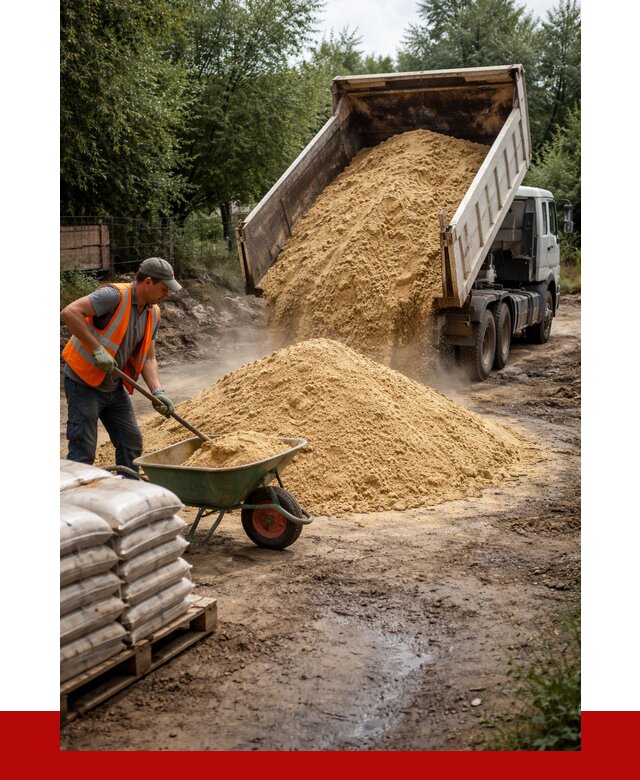 Купить песок с доставкой в Вязниках от 1923 р. | ПРОНЕРУДВзн
