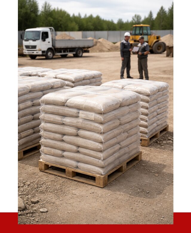 Карьерный песок в мешках в Вязниках от 1282 р. - ПРОНЕРУДВзн