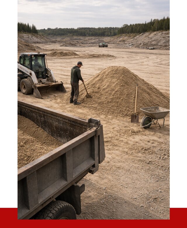 Карьерный песок среднезернистый в Вязниках, от 2350 р. ПРОНЕРУДВзн