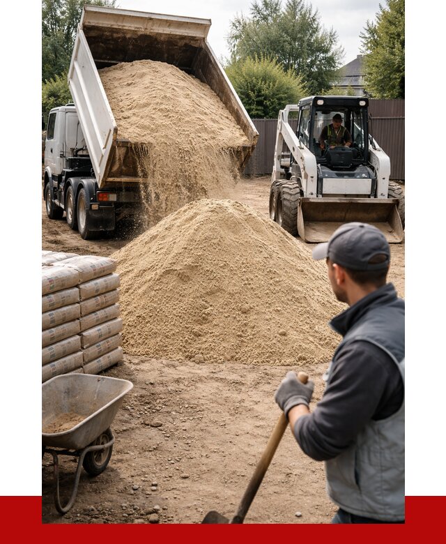 Мытый речной песок с доставкой в Вязниках от 1549 р. | ПРОНЕРУДВзн