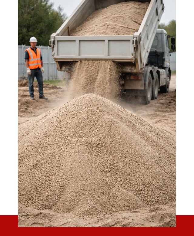 Купить сеяный песок с доставкой в Вязниках от 2350 р ПРОНЕРУДВзн