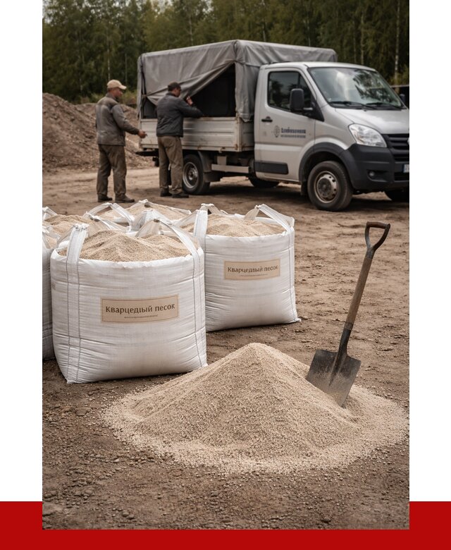 Кварцевый песок для пескоструя в Вязниках от 4807 р. | ПРОНЕРУДВзн