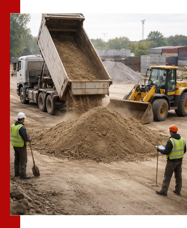 Доставка и продажа пескогрунта оптом и в розницу в Вязниках