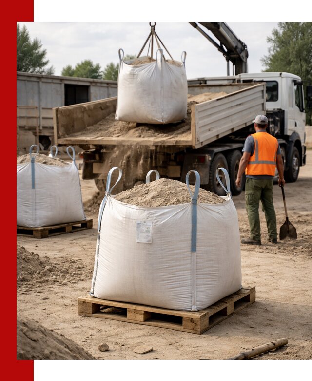 Доставка песка в биг бег в Вязниках быстро и без лишних хлопот