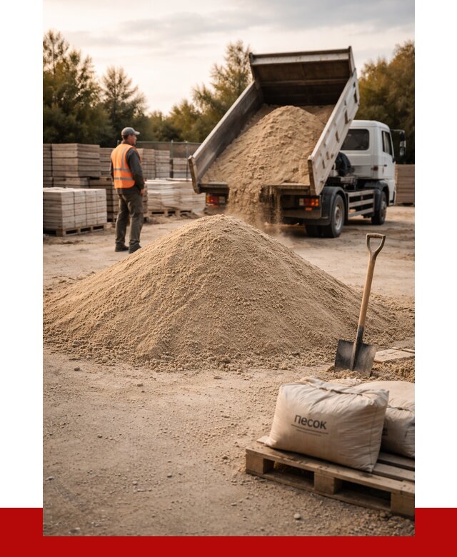 Купить сухой песок в Вязниках с доставкой от 2564 р. | ПРОНЕРУДВзн