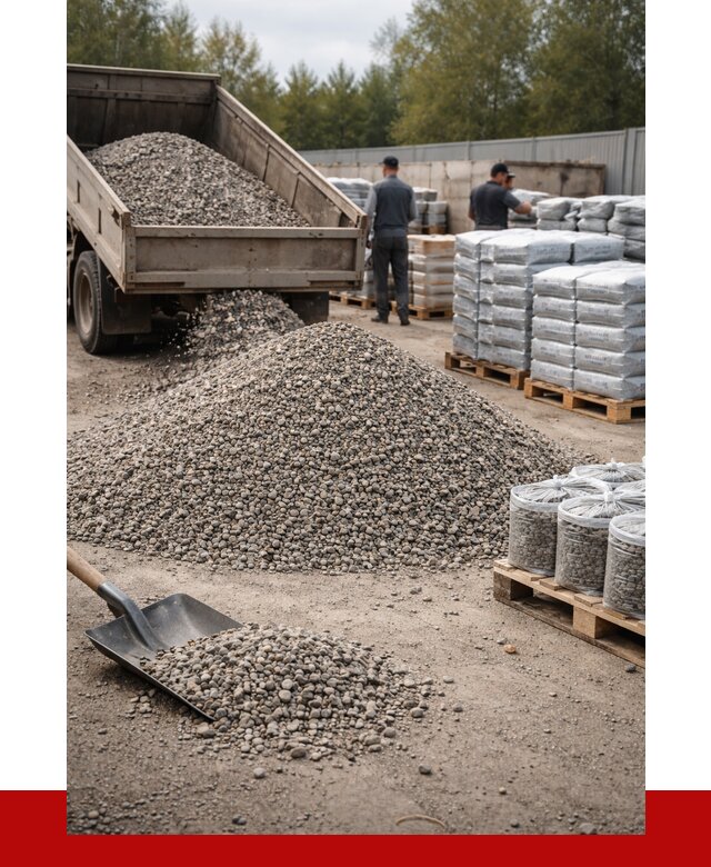 Гравий фракция 5-20 в Вязниках купить от 2457 р. ПРОНЕРУДВзн