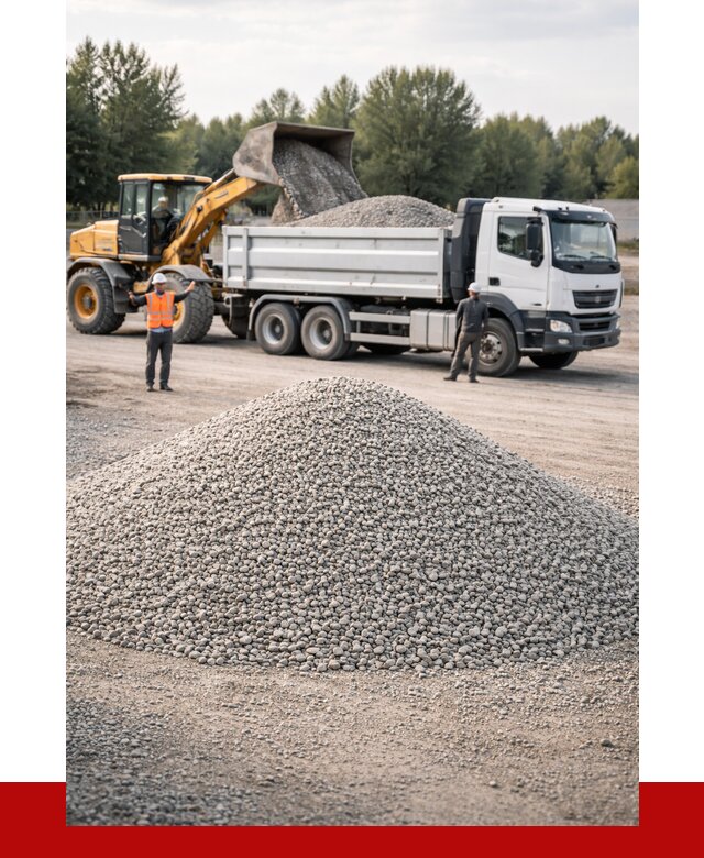 Купить мытый гравий в Вязниках от 3739 р, доставка ПРОНЕРУДВзн