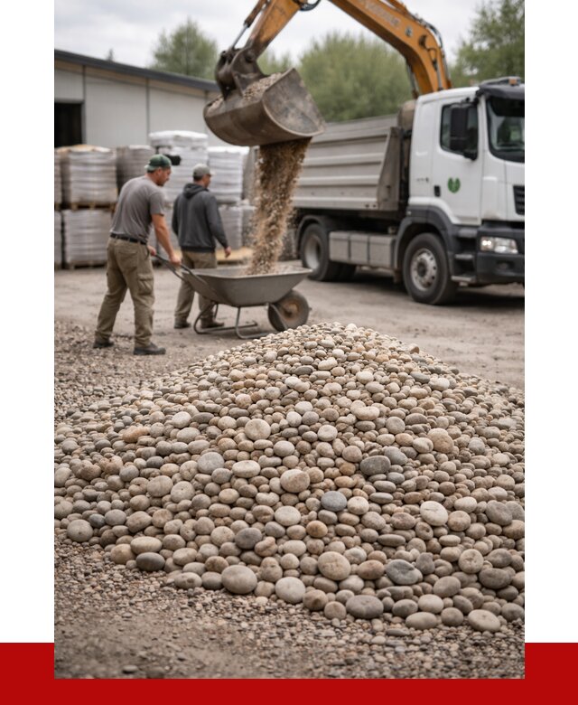 Галька декоративная в Вязниках от 3419 р. за куб | ПРОНЕРУДВзн