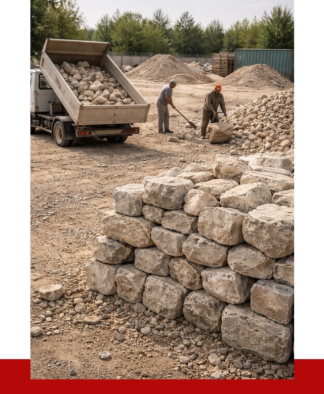 Бутовый камень известняковый в Вязниках от 4487 р. | ПРОНЕРУДВзн