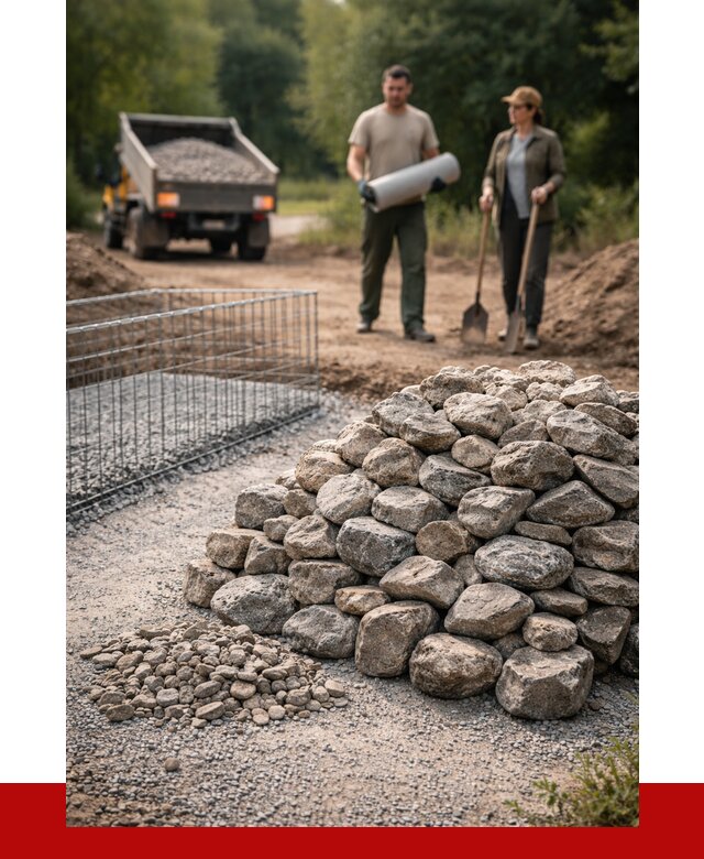 Камень для габионов фракция 100-200 в Вязниках от 5128 р. | ПРОНЕРУДВзн