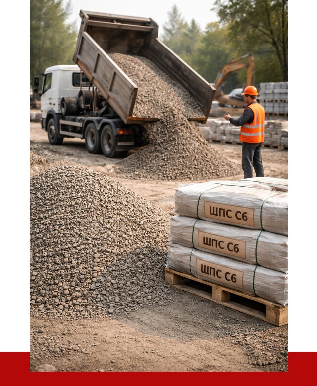 ЩПС С6 в Вязниках с доставкой от 2350 р. за куб | ПРОНЕРУДВзн