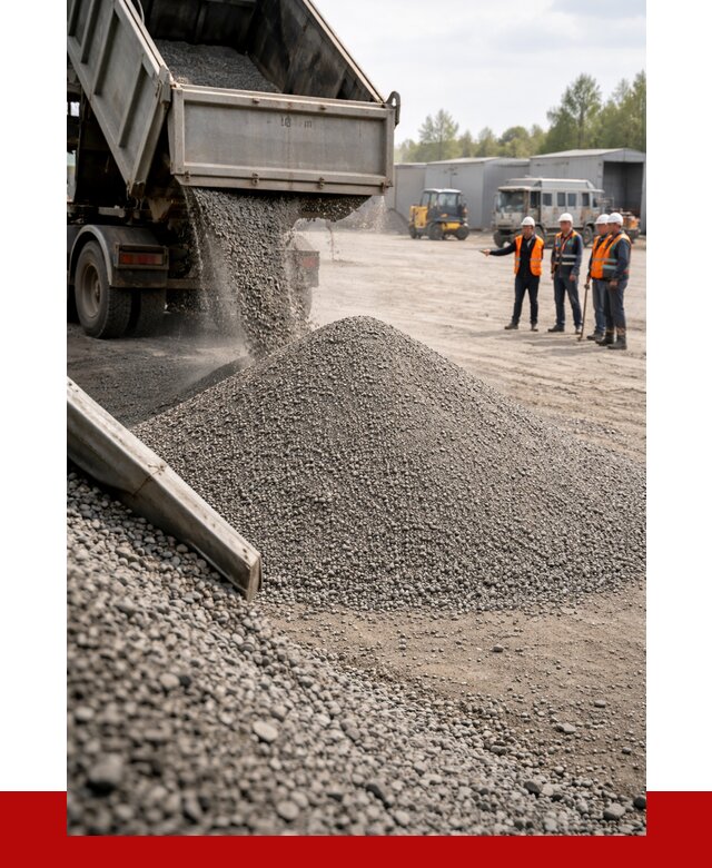 Гравийный отсев 0-5 в Вязниках от 1282 р. с доставкой | ПРОНЕРУДВзн