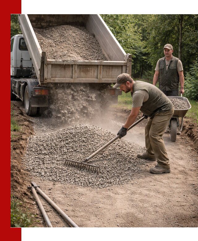 Каменная крошка для дорожек с доставкой в Вязниках