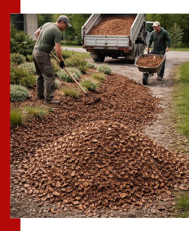 Крошка для мульчирования с доставкой в Вязниках
