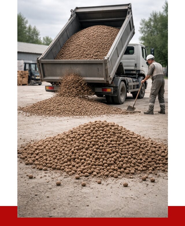 Керамзит с доставкой в Вязниках от 4487 р. за м3 | ПРОНЕРУДВзн