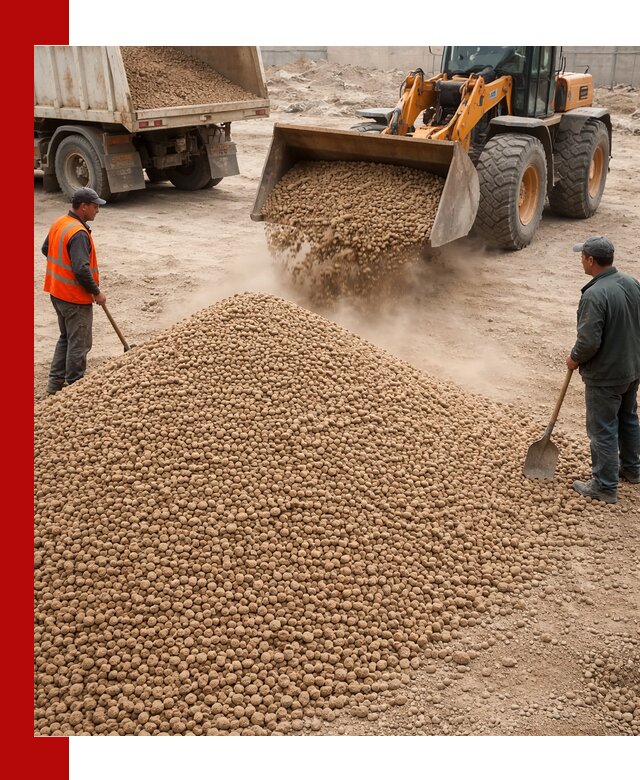 Керамзит фракция 10-20 с доставкой в Вязниках