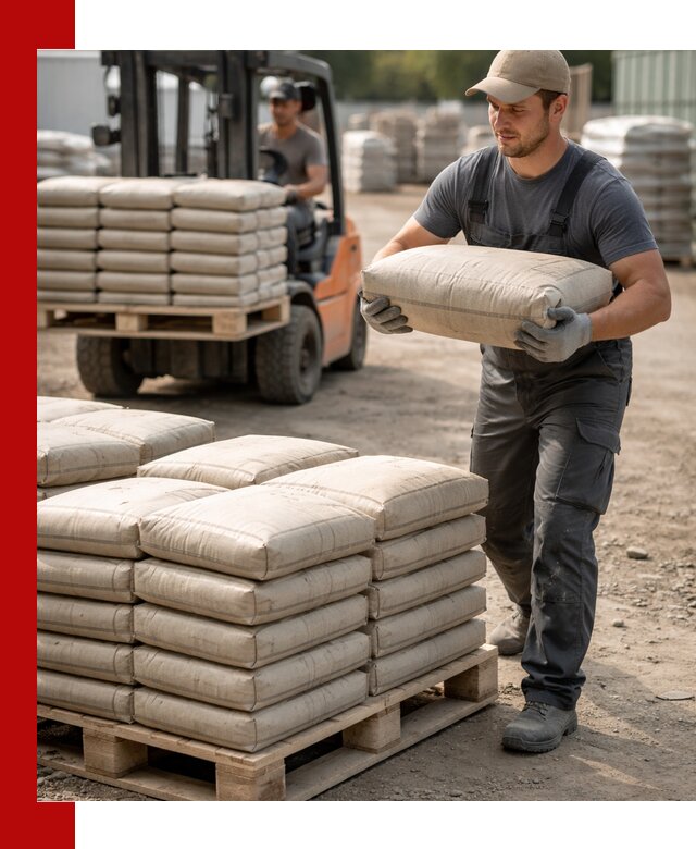 Доставка цемента в мешках оптом и в розницу в Вязниках