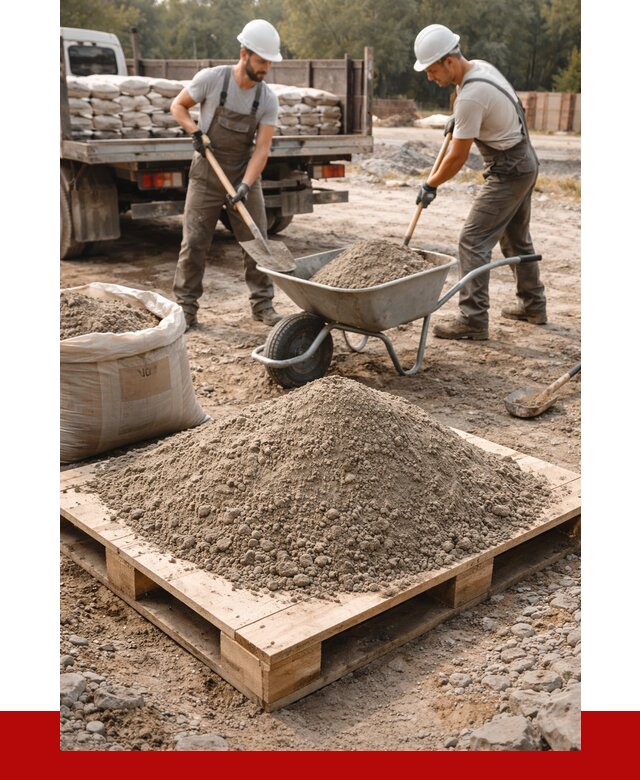 Цементно песчаная смесь М100 в Вязниках от 5555 р. за куб | ПРОНЕРУДВзн