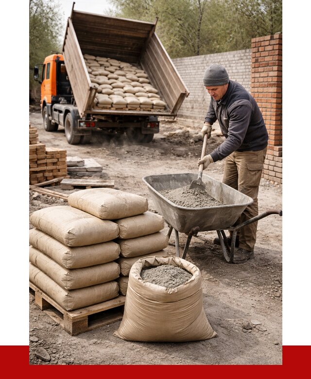 Купить сухую смесь для кладки в Вязниках от 1282 р. | ПРОНЕРУДВзн