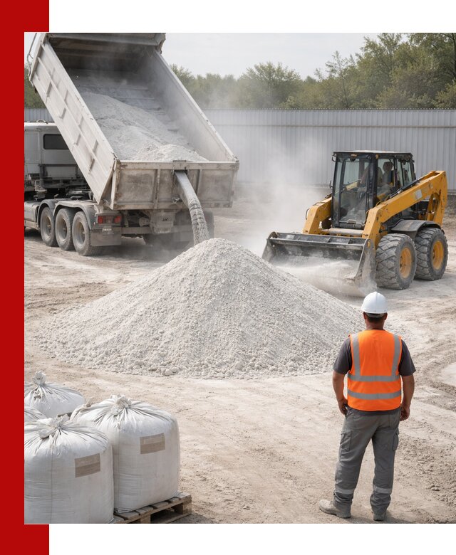 Доставка и продажа известняковой муки в Вязниках