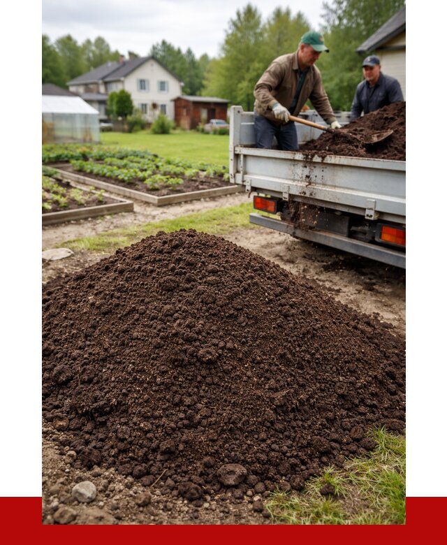 Плодородный грунт в Вязниках с доставкой от 4487 р. | ПРОНЕРУДВзн
