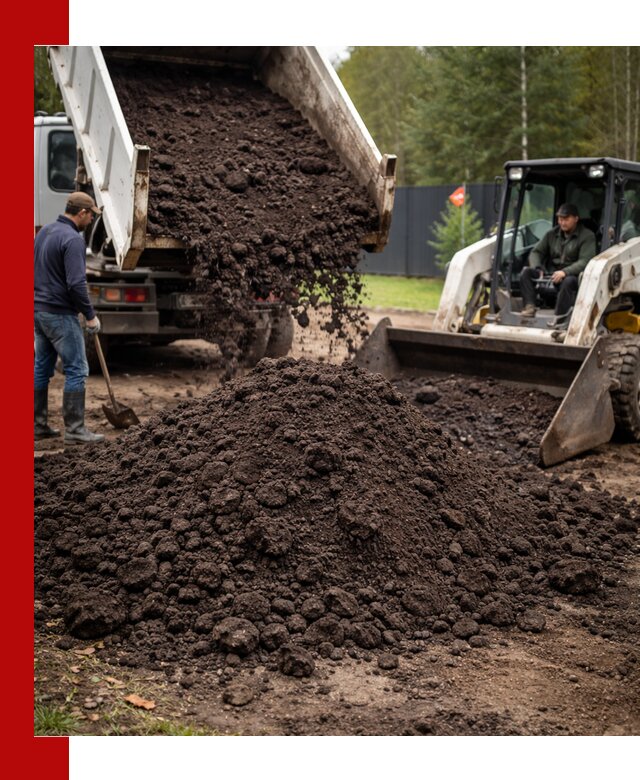 Плодородный грунт с доставкой в Вязниках для садов и огородов