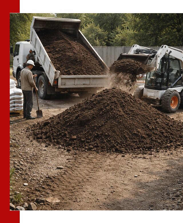 Доставка растительного грунта в Вязниках от производителя оптом и в розницу