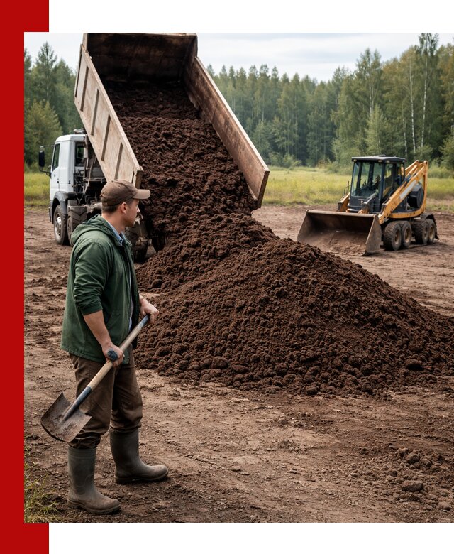 Купить верховой торф с доставкой в Вязниках для садоводства и растений