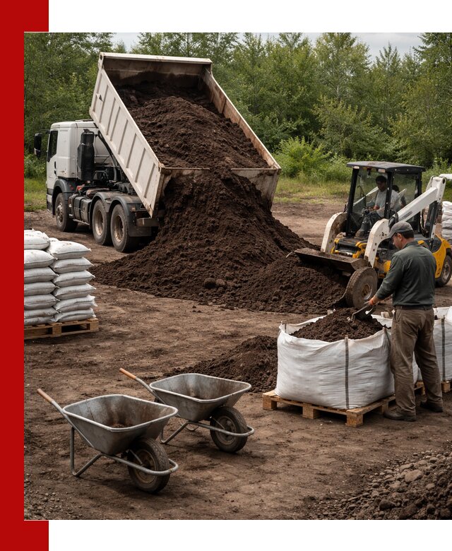 Доставка и продажа торфогрунта в Вязниках оптом и в розницу