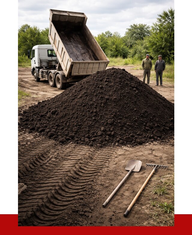 Купить чернозем навалом в Вязниках от 1282 р. за куб | ПРОНЕРУДВзн