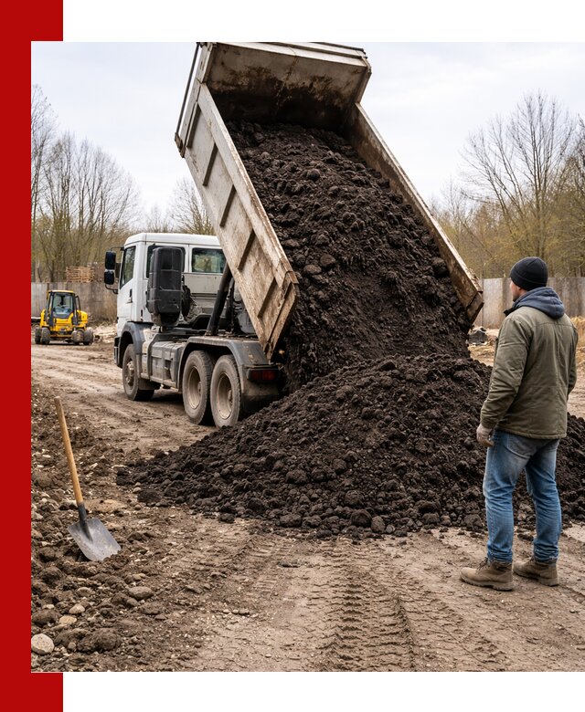 Доставка чернозема навалом в Вязниках быстро и выгодно